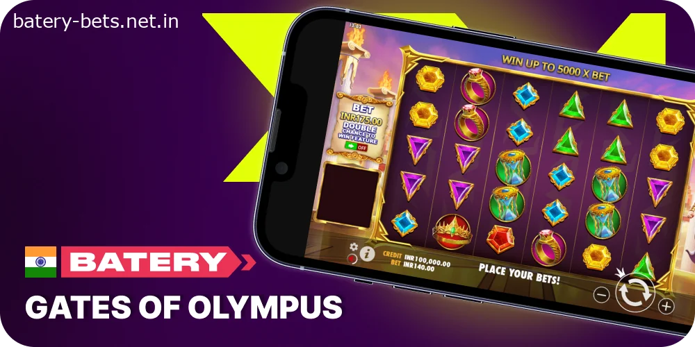 Gates of Olympus at Batery Casino